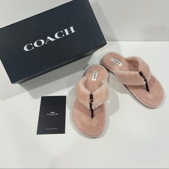 Coach | Shoes | Coach Hampton Flip Flop New With Box | Poshmark